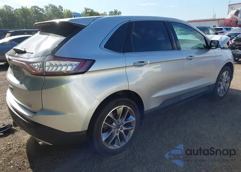 2015 Ford Edge Titanium z USA, uszkodzony, nr VIN 2FMTK4K81FBB82540
